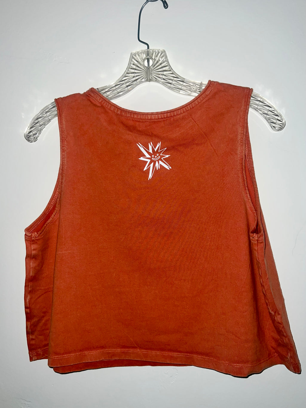 Orange Kid Sistr Crop Top
