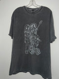 Gray Cartoon Tee
