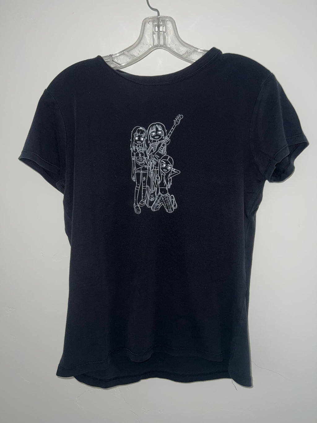 Black Cartoon Tee