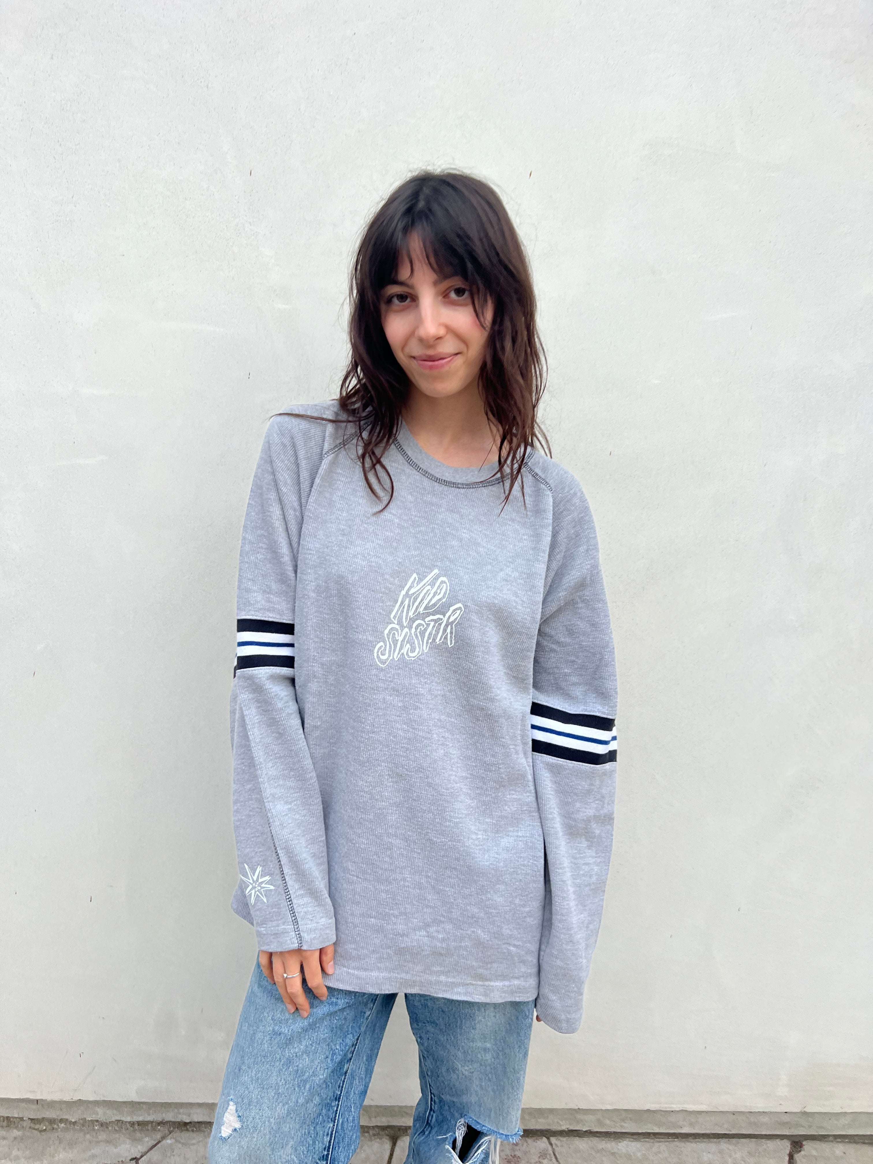 Grey Kid Sistr Long Sleeve