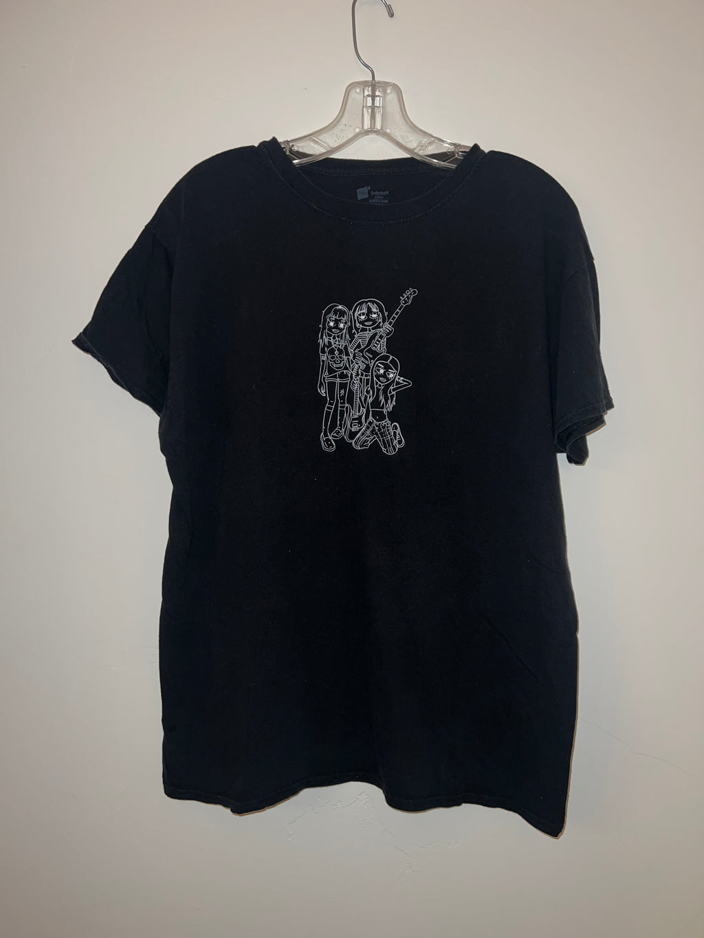 Black Cartoon Tee