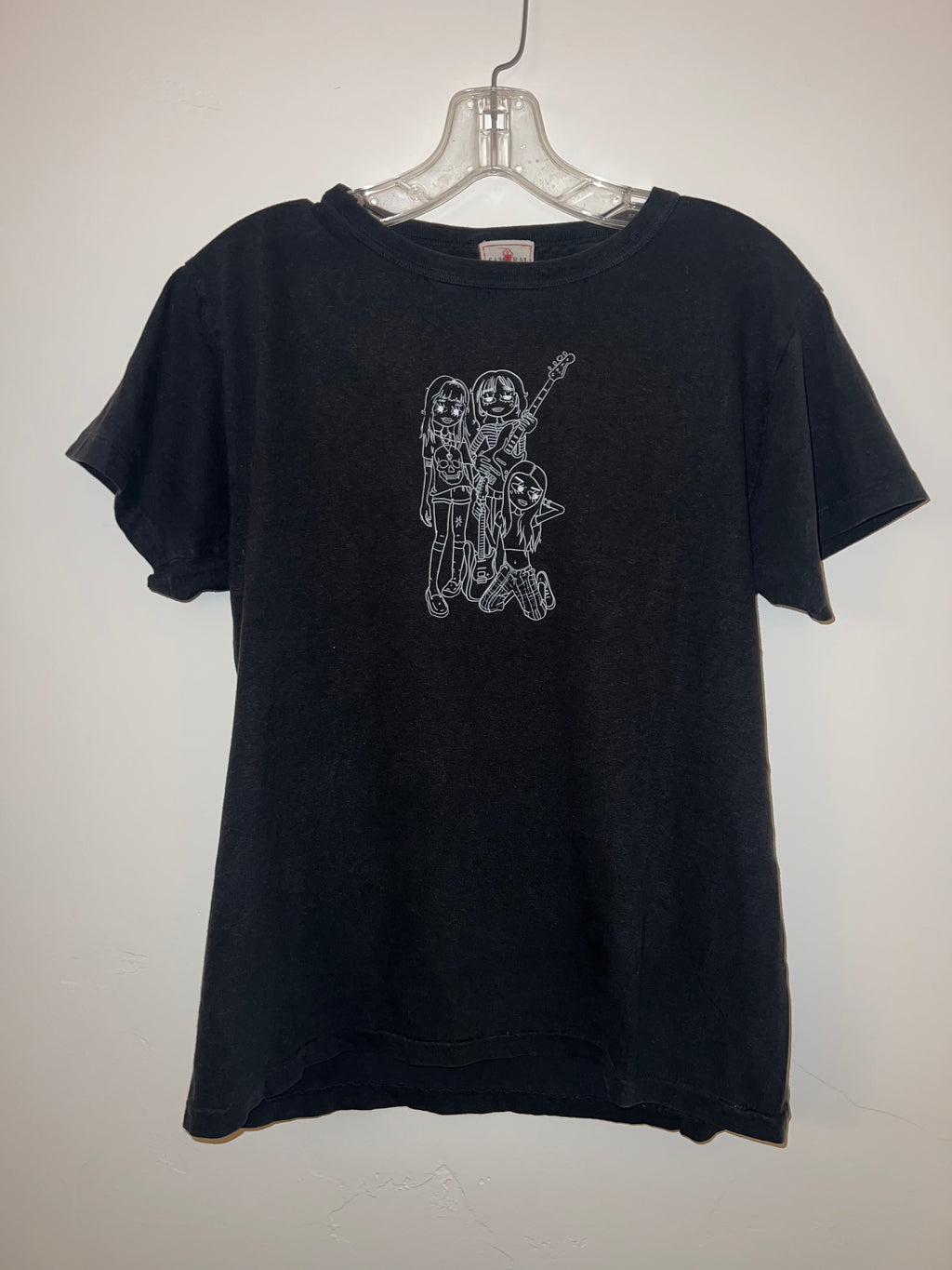 Black Cartoon Tee