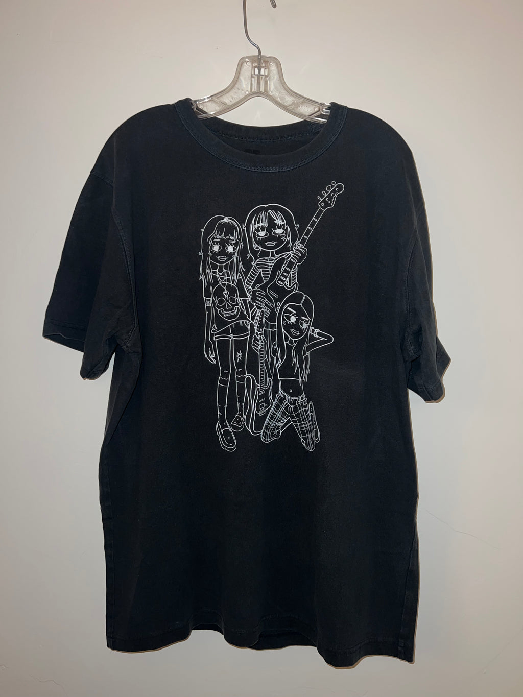 Black Cartoon Tee
