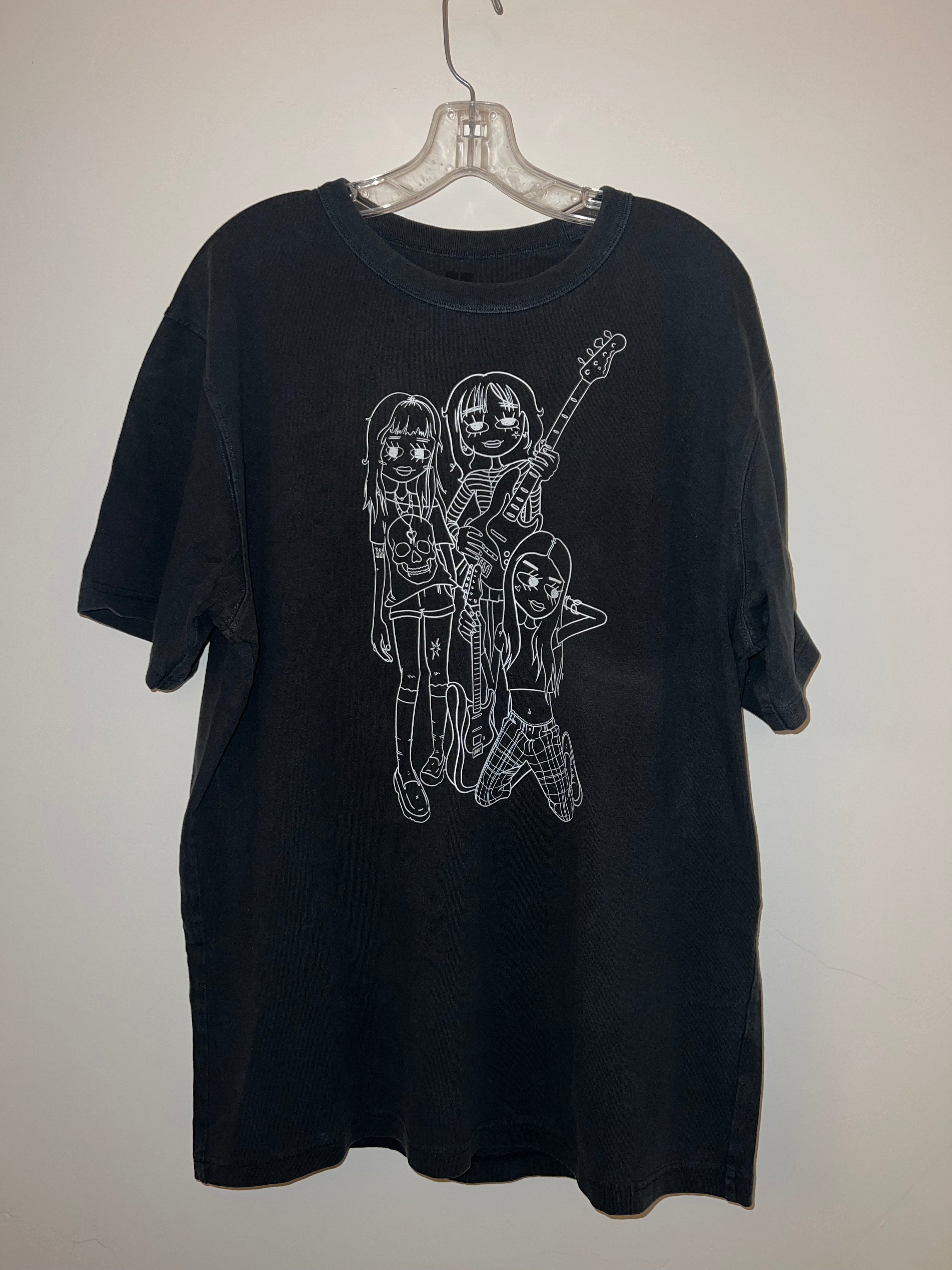 Black Cartoon Tee