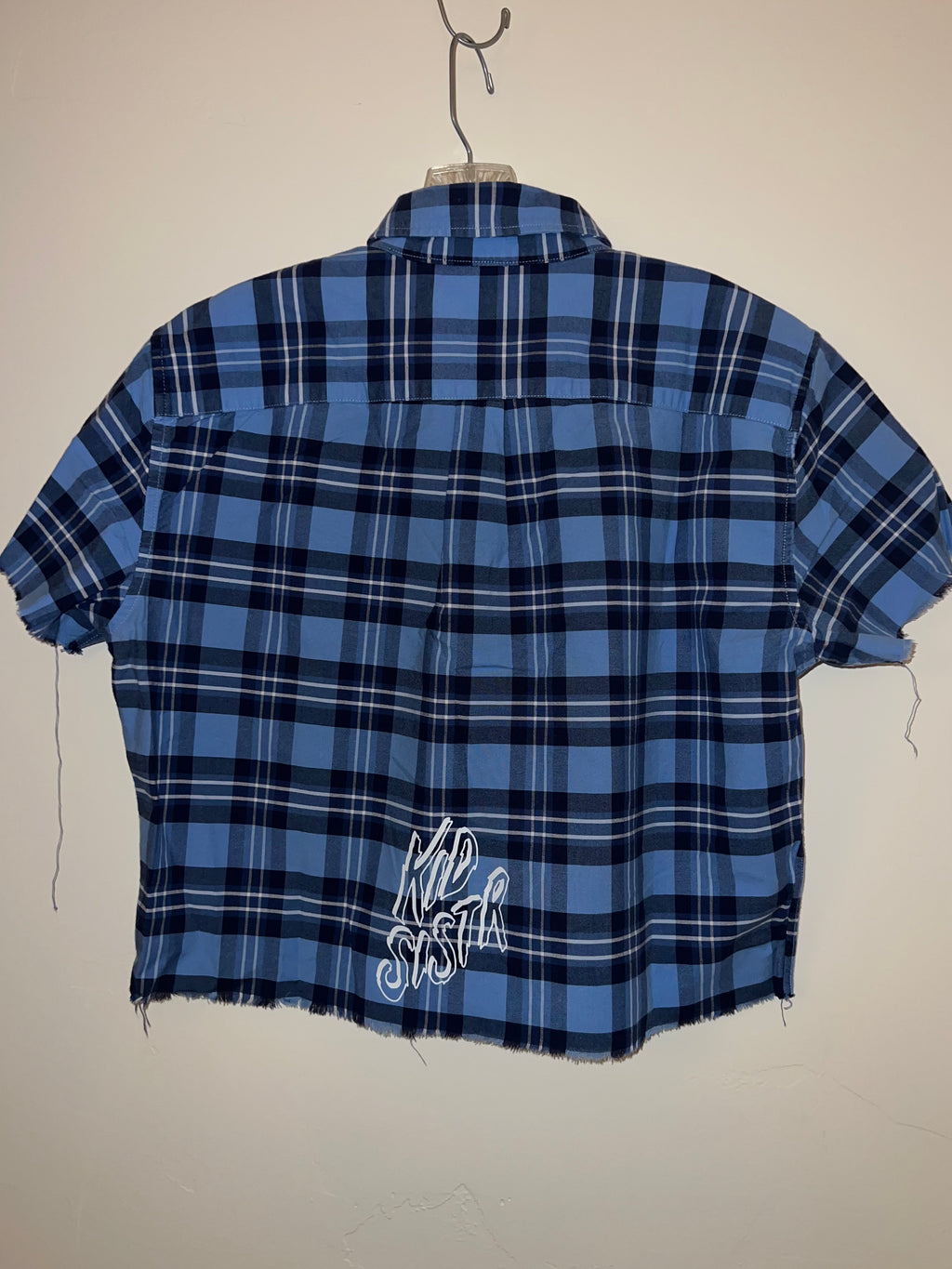 Blue Button Up